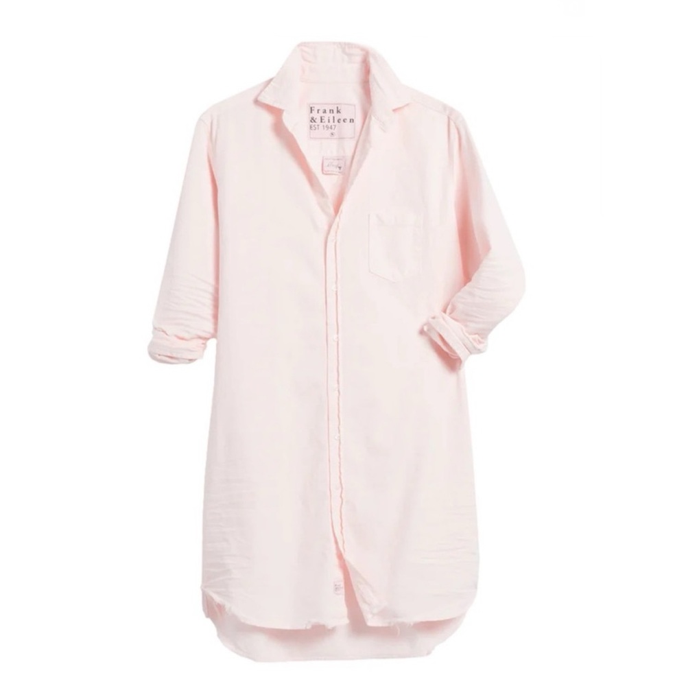 Frank & Eileen Mary Dress Ballet Pink Denim Mary Shirt Dress